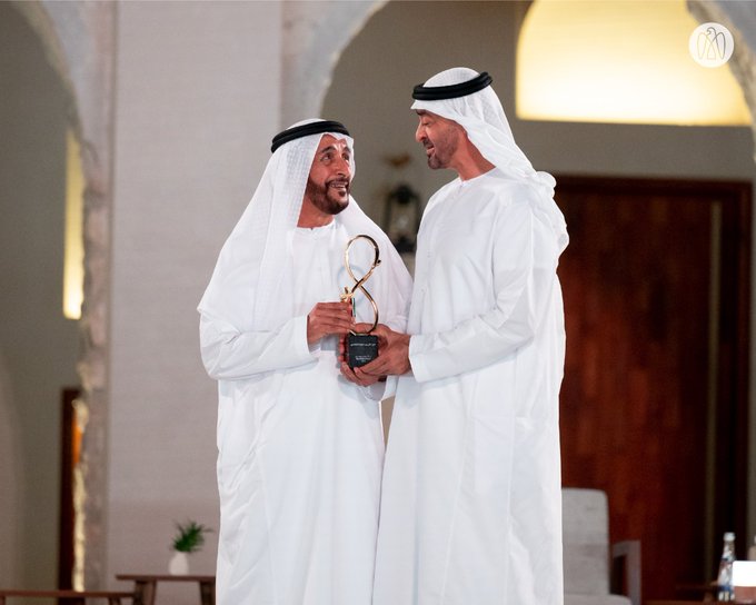 Chairman Receives Prestigious Abu Dhabi Award